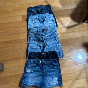 American Eagle blue jean shorts-Bundle